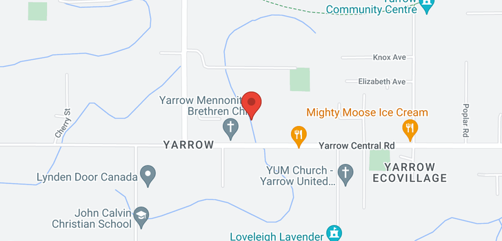 map of 42035 YARROW CENTRAL ROAD